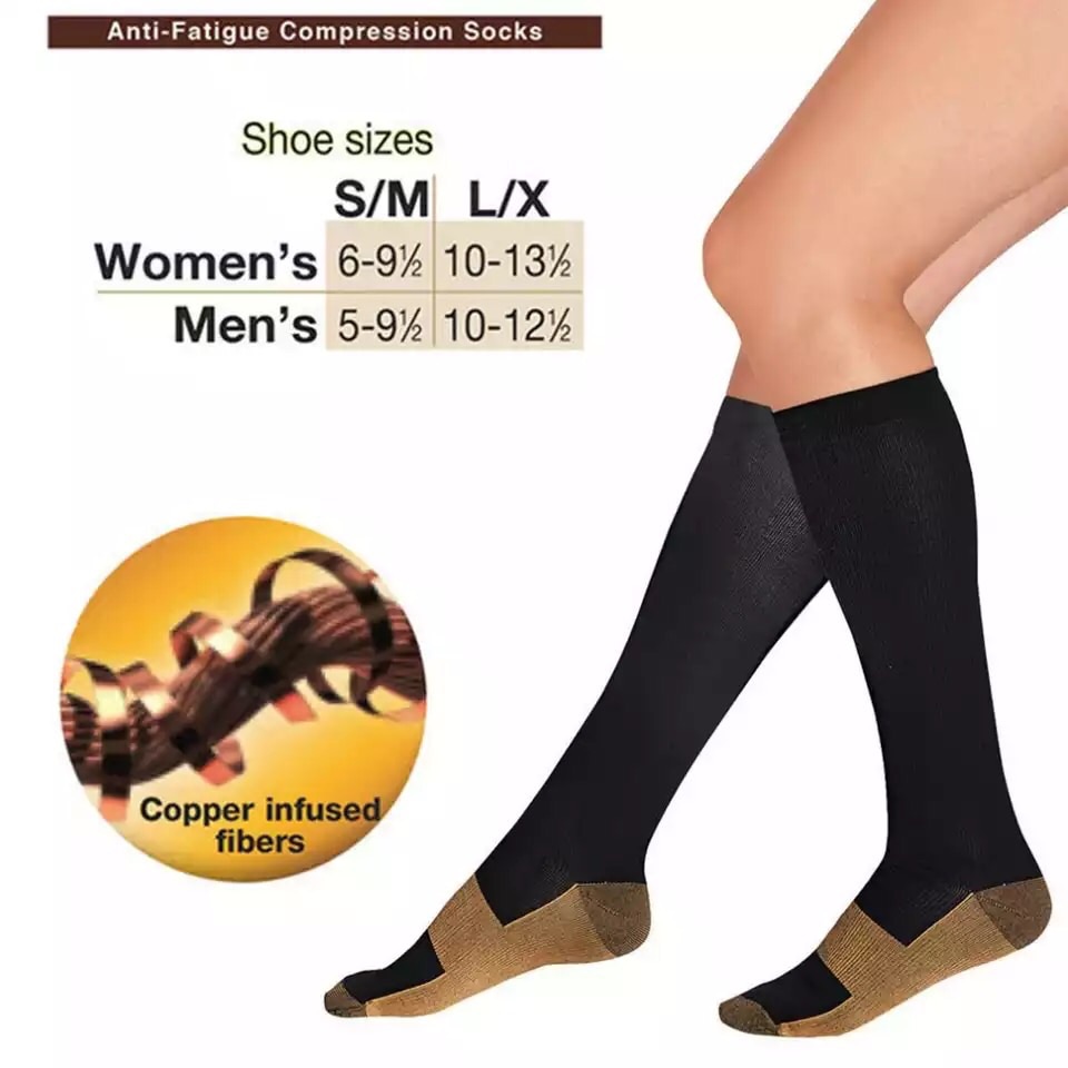 Brown Compression Socks